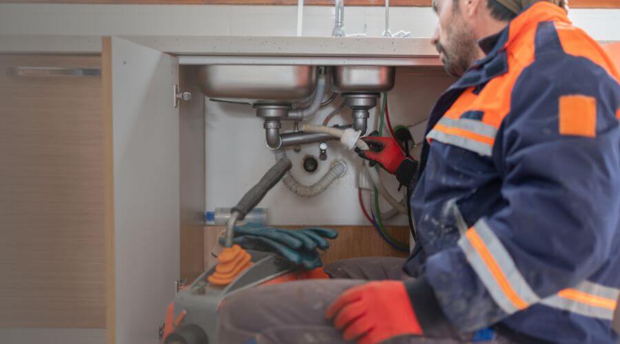 Professional slab leak plumber services in Utica, SD